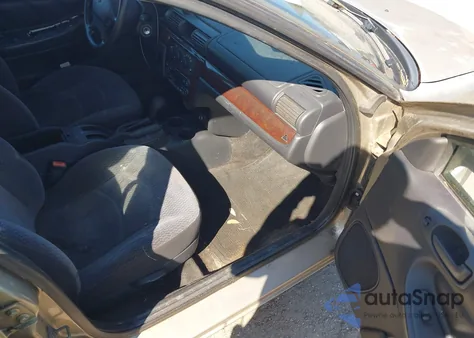 2002 Dodge Stratus Se Plus из США, поврежденный, VIN 1B3EL46R92N232789